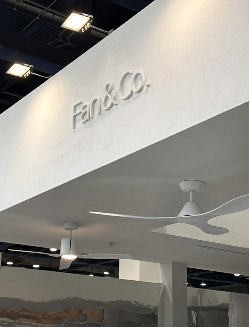 팬앤코의 실링팬은 전통의 미와 현대적인 기술의 우아한 만남을 보여준 좋은 예가 되었다 ©fannco_official